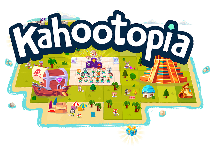 Kahootopia! 로고